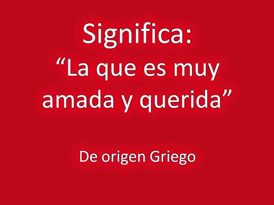 significado de los nombres - AGAPITA - significado del nombre su origen y mas