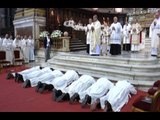 Napoli - Il cardinale Sepe ordina sette nuovi diaconi (05.10.15)