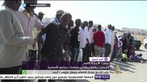 وقفة احتجاجية للاجئين سودانيين أمام مفوضية الأمم المتحدة في عمان