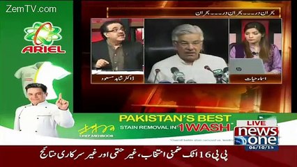 Live With Dr. Shahid Masood – 6th October 2015