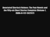 Annotated Sherlock Holmes: The Four Novels and the Fifty-six Short Stories Complete (Volume