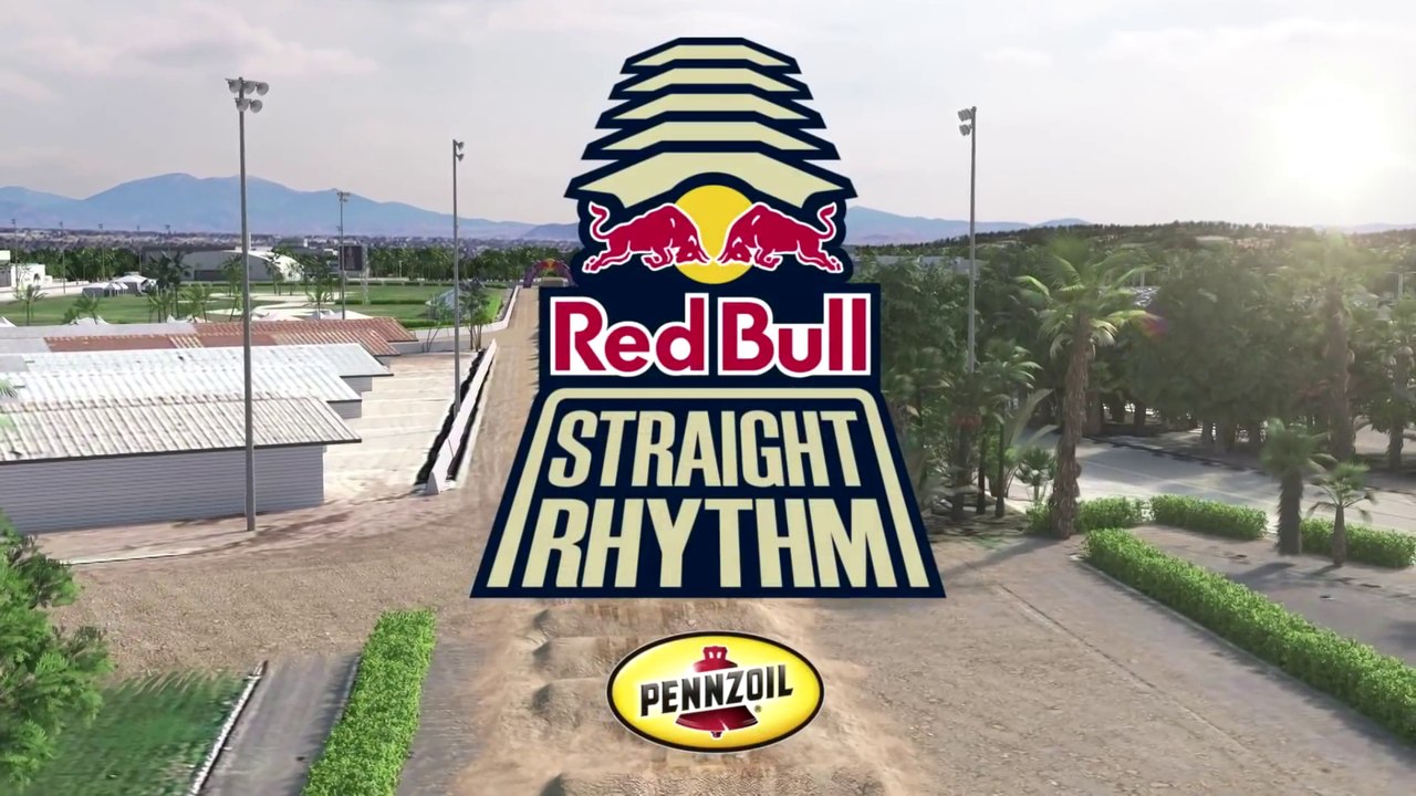 Red Bull Straight Rhythm 2015 Track Animation