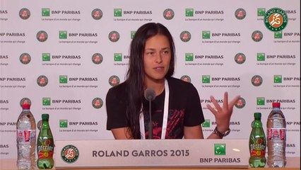 22. Press conference Ana Ivanovic 2015 French Open   Quarterfinals