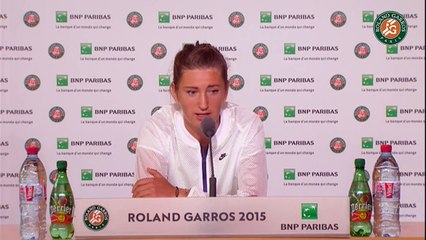 50. Press conference Victoria Azarenka 2015 French Open   R64