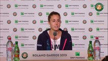 56. Press conference Alizé Cornet 2015 French Open   R64