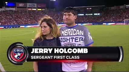 Operation Finally Home  FC Dallas Post Game Presentation