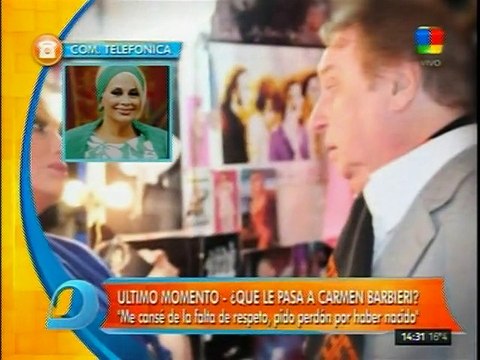 Carmen Barbieri revela por que se fue del Bailando