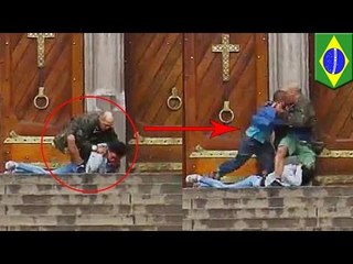 한 노숙자, 인질을 구하고 대신 총에 맞아 사망