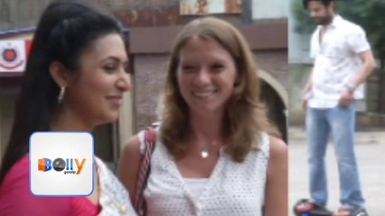 Raman & Ishita Having Fun After The SHOOT 6th October 2015