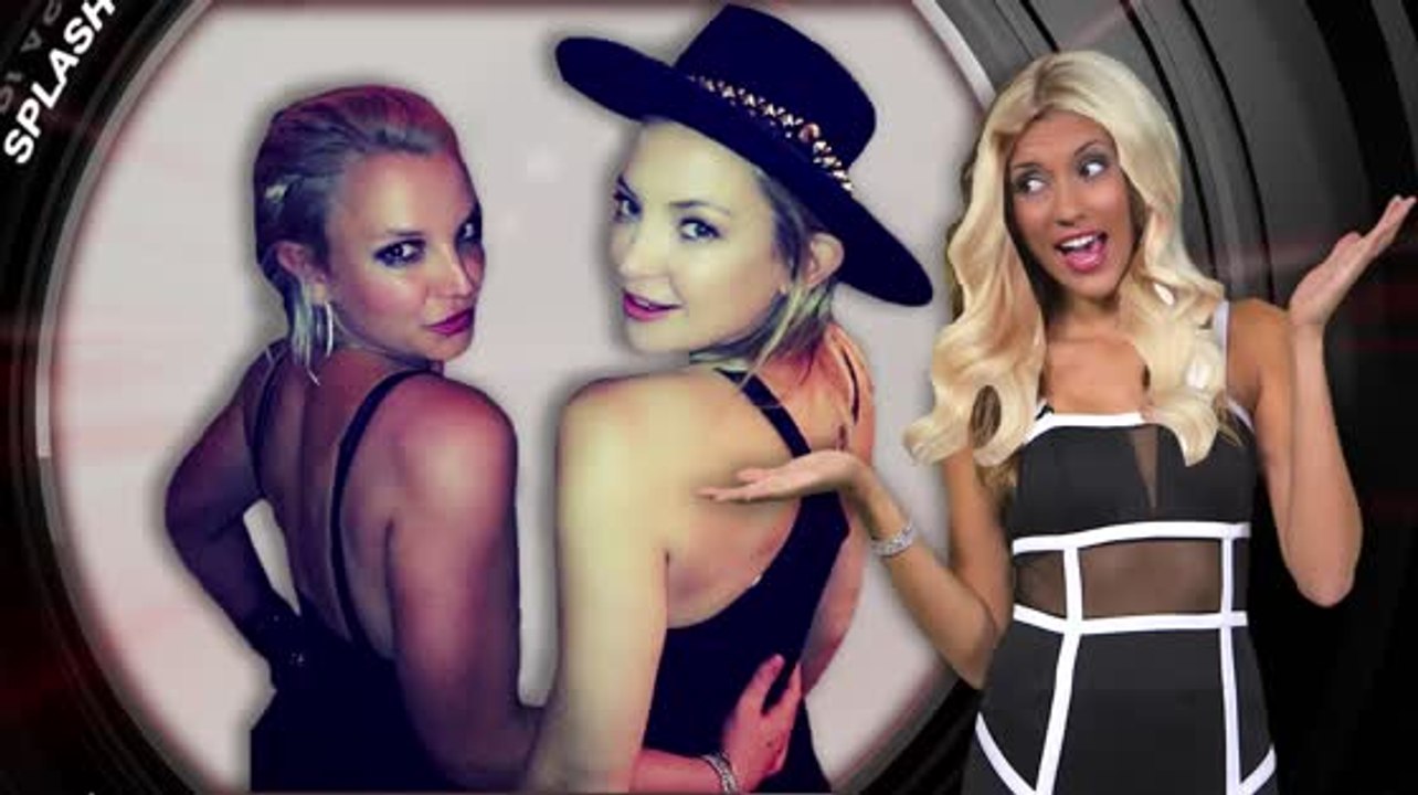 Britney Spears Crashes Kate Hudson's Game Night!