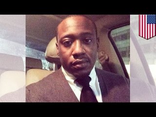 '뭘 봐',경찰관, 똑바로 눈을 쳐다본다는 이유로, 한 흑인 남성을 쫓아가