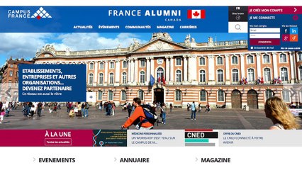Lancement France Alumni Canada