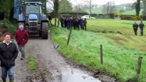 Zero grazing system at the Harpur Farm in Bessbrook