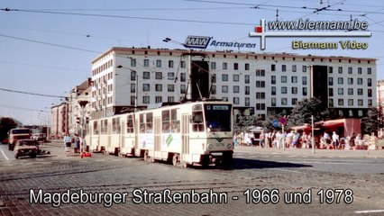 Magdeburger Straßenbahn zwischen 1966 und 1978