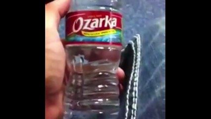 Boire 1 litre d'eau en 1 seconde sans renverser ! OU PAS MDR !