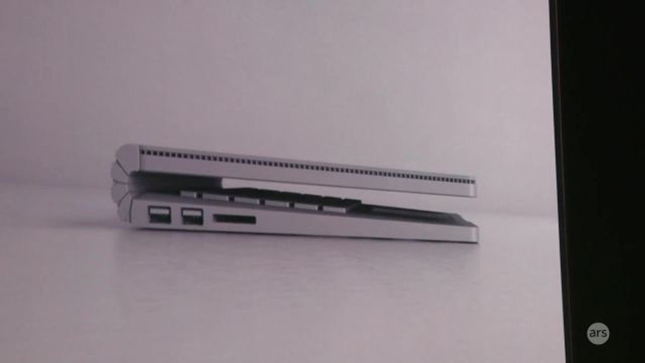 Ars takes a first look at the Microsoft Surface Book
