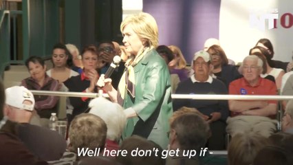 Hillary Vows To Defend Social Security From Privatization