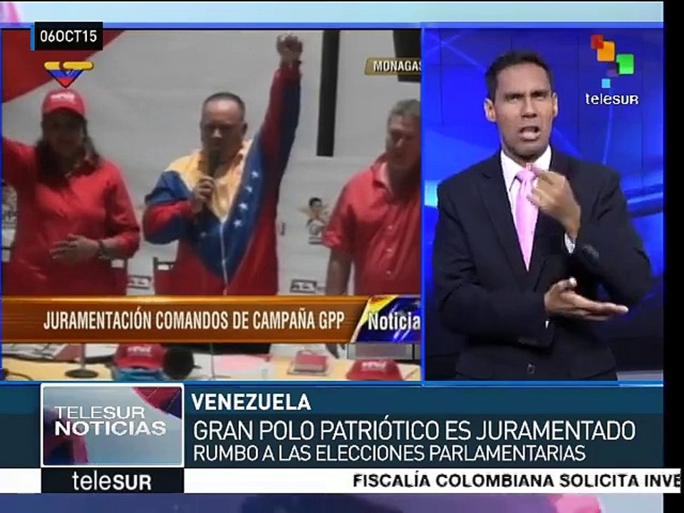 Venezuela: juramentan a comando de campaña del Gran Polo Patriótico