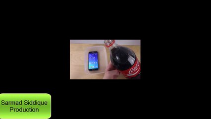 Samsung Galaxy S6 TEST WITH COCA COLA