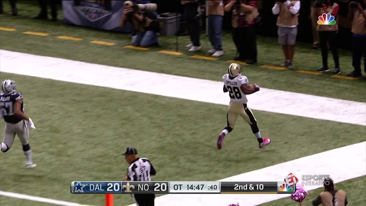 Jogada imperdível da semana - Drew Brees, New Orleans Saints