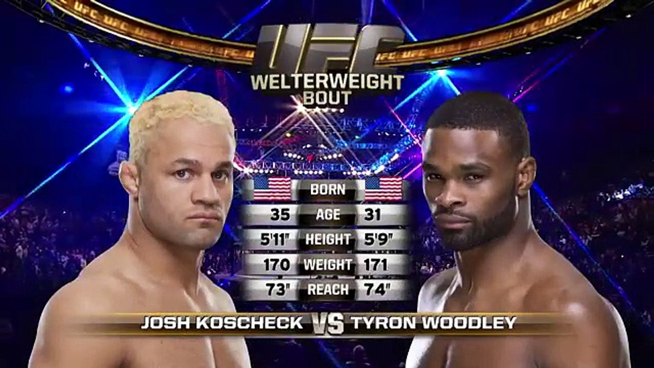 UFC 192 Free Fight Tyron Woodley vs Josh Koscheck