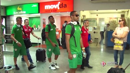 Portuguesa desembarca em Goiânia para "batalha" contra o Vila Nova