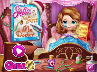 Sofia The First Flu Doctor -Princesse Sofia Grippe - Girl Games
