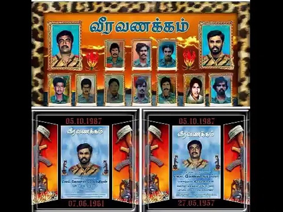LTTE Kumarappa Pulenthiran & 10 Veangaikal - TamilEelam Yaal Nallur B.Bala - 87280 Limoges, France