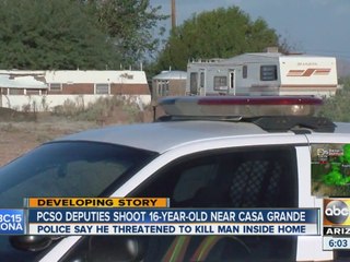 PCSO deputies shoot 16-year-old near Casa Grande