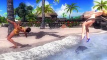 Dead or Alive Assault - Swimsuit Strife Fighting Photo Shoot featuring Tina & Lisa (DOA5)