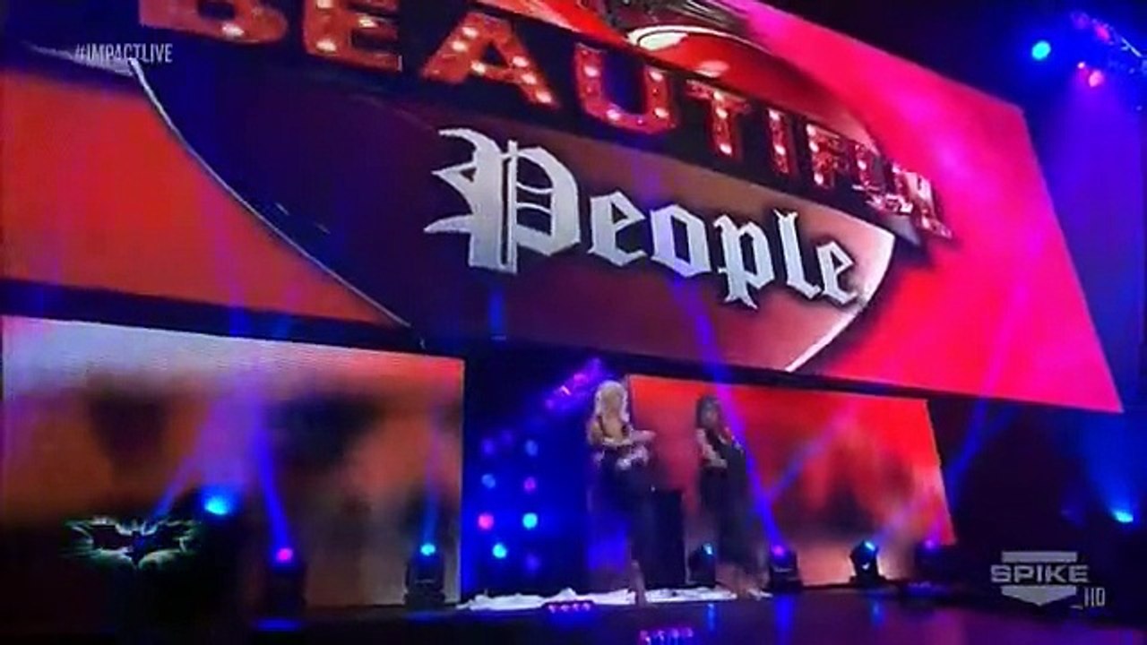 Evening Gown Match Angelina Love Velvet Sky Vs Madison Rayne Brittany IMPACT 5_8_14 - YouTube