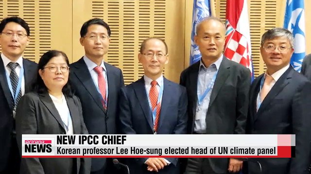 Lee Hoe-sung elected new chair of IPCC