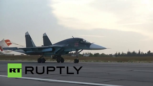 Syria Russian Air Base in Latakia 1 October 2015