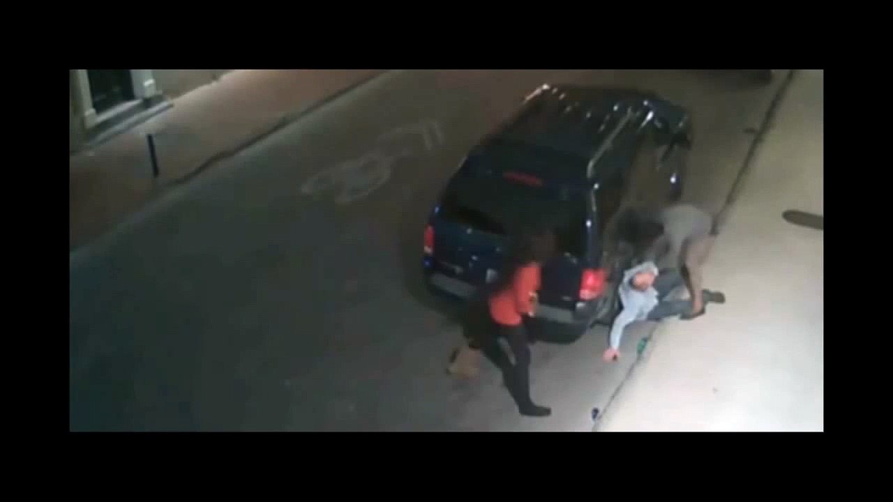 Two Black Womans attack white man in New Orleans -- viral video shows moment two women punch man
