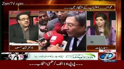 Shahid Masood Telling Relationship Between Khawaja Asif And Nawaz Sharif Are Not Good..!