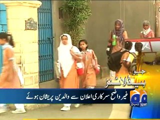 Geo News Headlines - 07 Oct 2015 - 1000