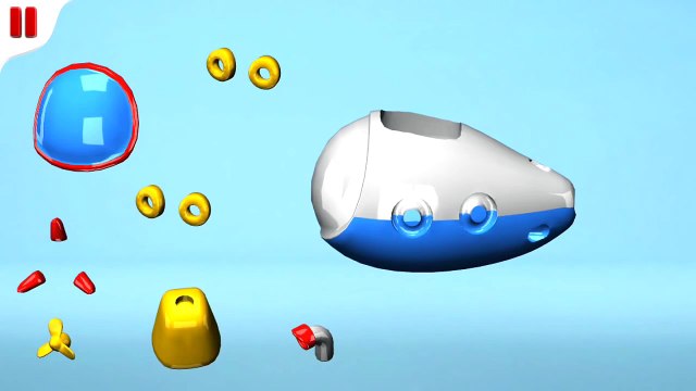 Çizgi film - Denizaltı (Build and Play - Submarine) Конструктор - Подво�