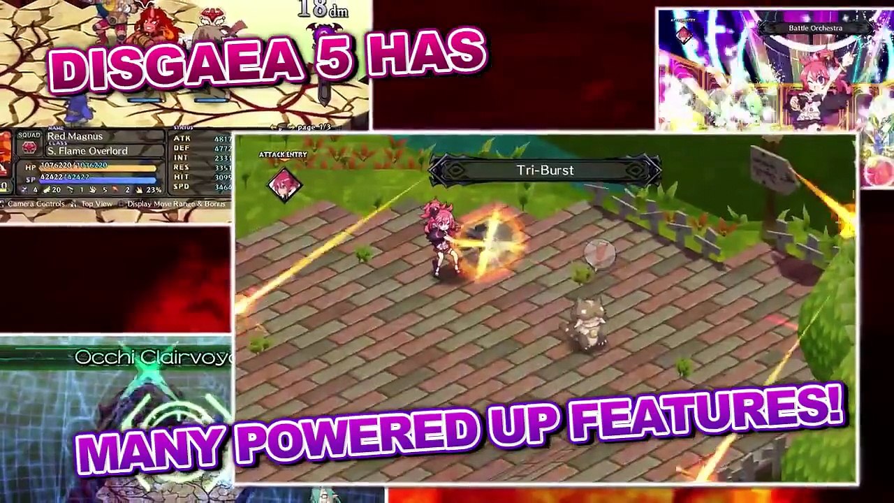 Disgaea 5 : Alliance of Vengeance (PS4) - Trailer de lancement américain