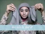 tutorial Cara Memakai Jilbab Segi Empat Terbaru 2015