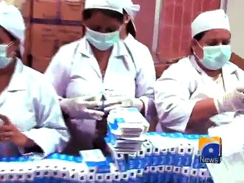 Fake Drugs Siezed (Karachi) - Geo Reports - 07 Oct 2015