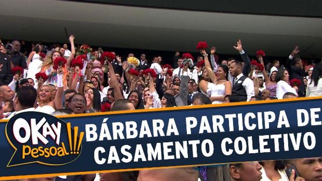 Bárbara Koboldt vai a um casamento com 400 casais