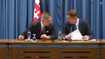 ZAZNAM: Fico a Kažimír po rokovaní vlády o návrhu rozpočtu 2015-10-07