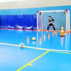 Goalkeeper training you said it would be like this