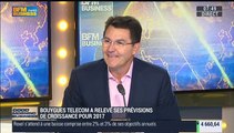 Bouygues Telecom prévoit une croissance de 10% de son chiffre d'affaires en 2017: Olivier Roussat – 07/10
