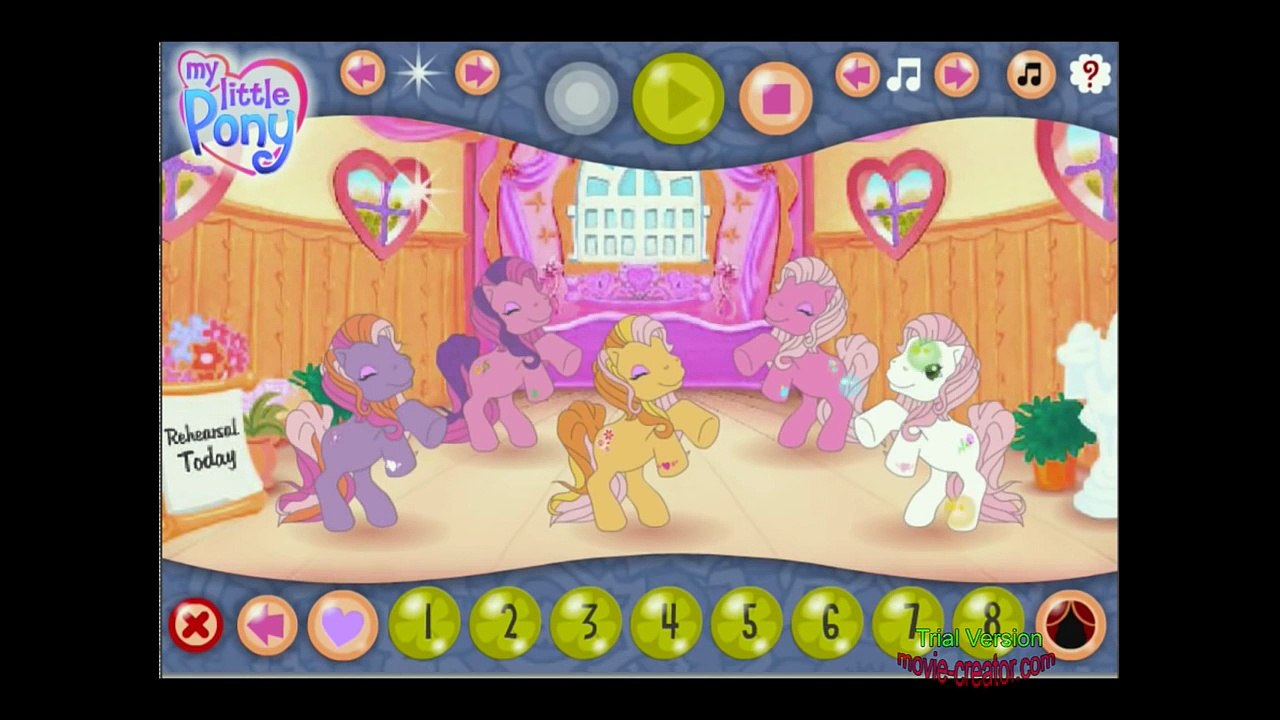 My Little Pony Dance Video - Muffin Man Song - Nursery Rhyme Kids Songs