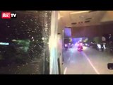 Blic Sport   POGLEDAJTE SKANDAL U TIRANI Ovako je kamenovan autobus Srbije  VIDEO