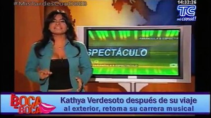 Kathya Verdesoto después de su viaje al exterior, retoma su carrera musical