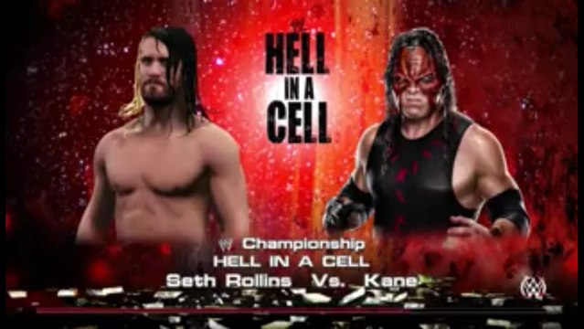 Seth Rollins vs. Kane | WWE Hell in a Cell 2015 | WWE 2K15 Gameplay