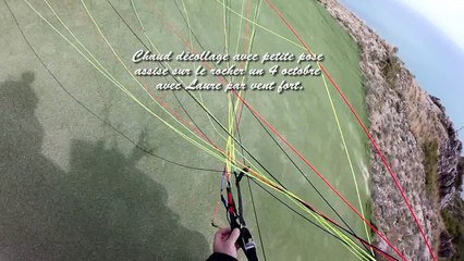 Parapente decollage limite