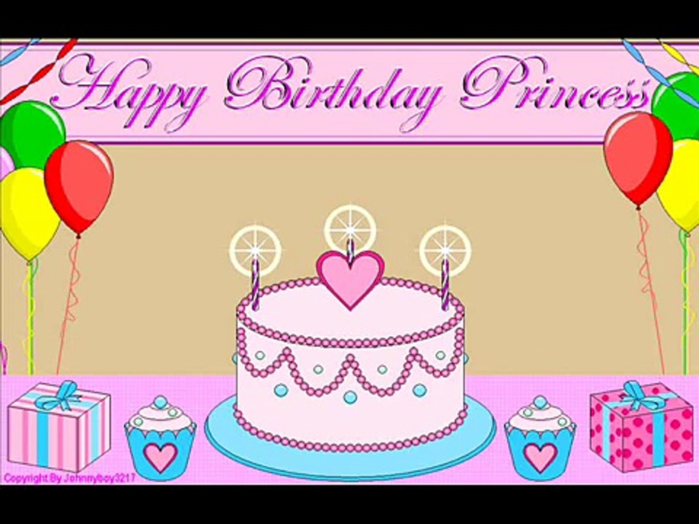 Happy Birthday To You My Little Princess Music For Girls Song